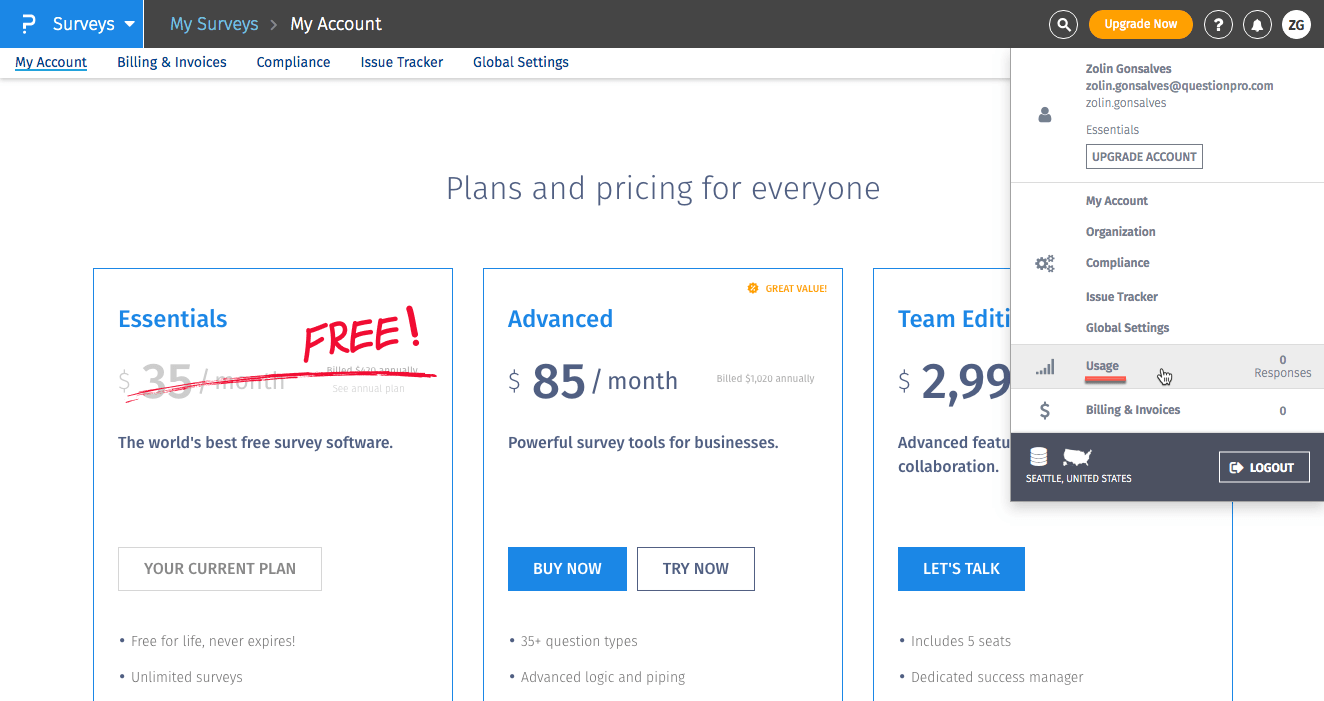 Survey Software Help Image